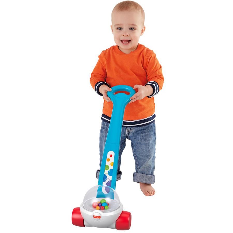 Fisher-Price Classic Corn Popper - Skill Learning: Gross Motor, Sensory, Color, Sound, Senses - 1-3 Year - Blue. Picture 2