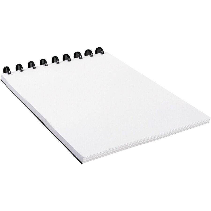 UCreate Disc Bound Sketch Book - 50 Sheets - Disc - 9" x 12" - 9" x 12" - Heavyweight, Acid-free, Recyclable - 1 Each. Picture 2