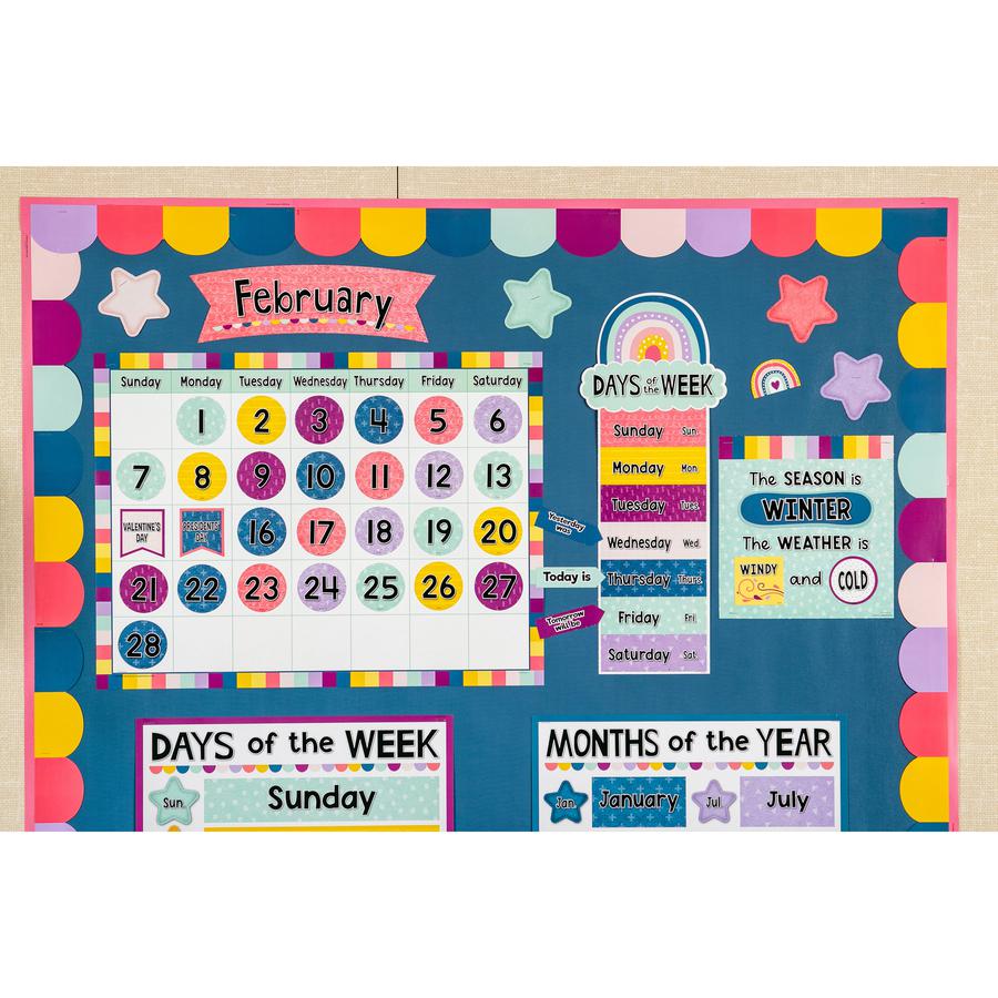 Teacher Created Resources Oh Happy Day Bulletin Board Set - 1 Set. Picture 2
