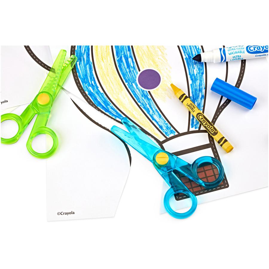 Crayola Young Kids Scissor Skills Activity Kit - Recommended For 3 Year - 1 Kit - Multi. Picture 2