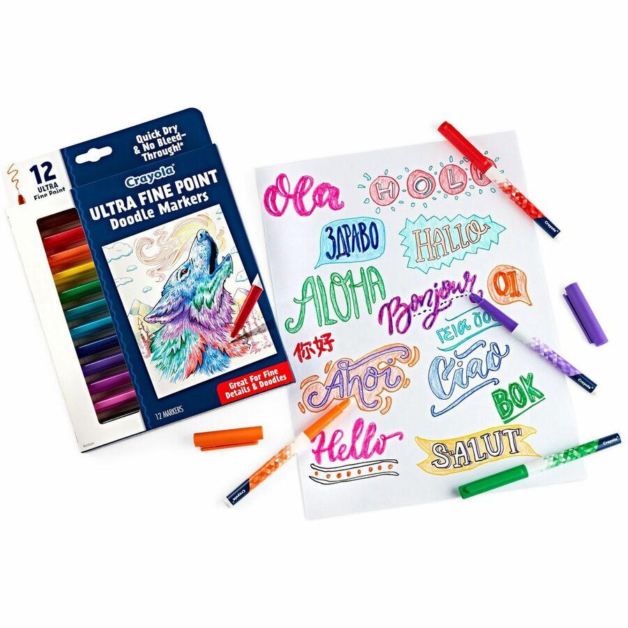 Crayola Doodle Markers - Multi - 1 Pack. Picture 2