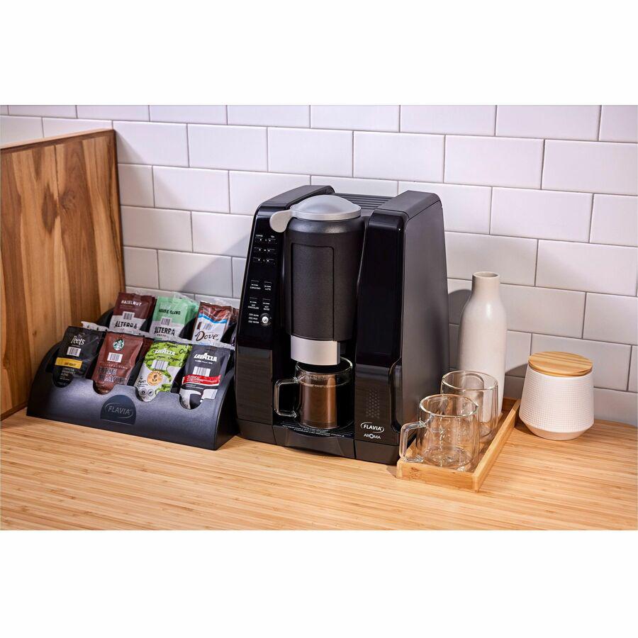 Flavia Aroma Coffee Maker - 1440 W - 2.53 quart - 1 Cup(s) - Single-serve - Black. Picture 2