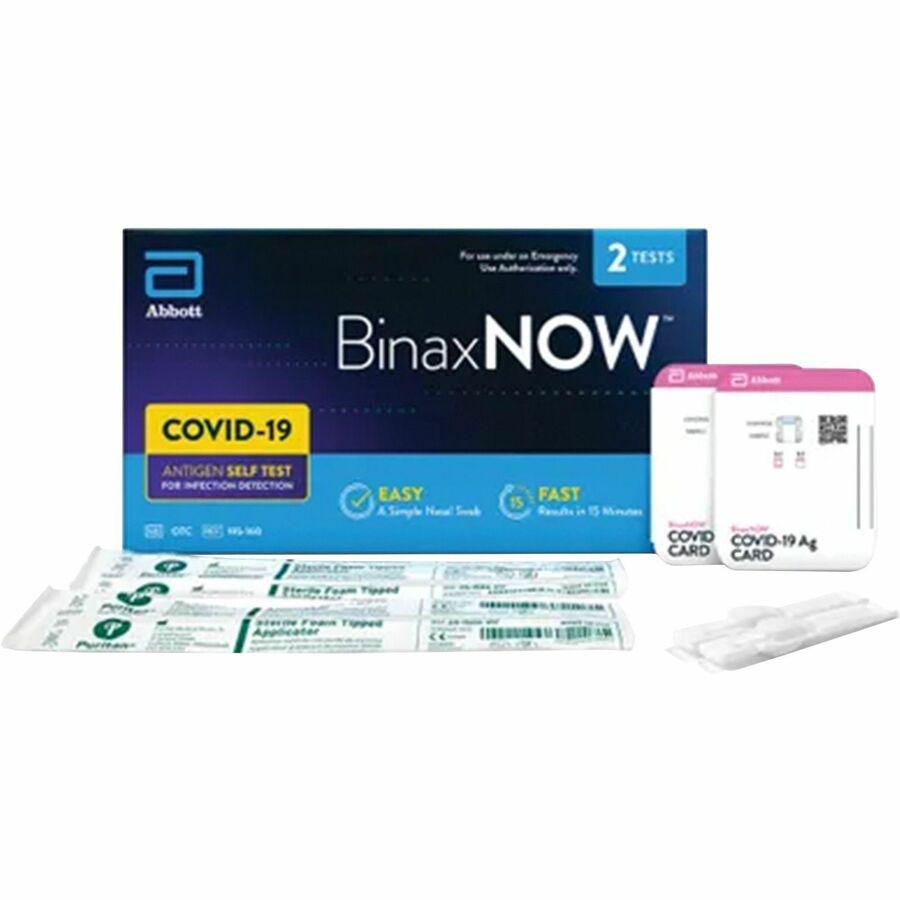 BinaxNOW Rapid Antigen Test Kit - Kit for COVID-19. Picture 2