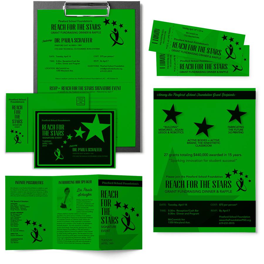 Astrobrights Color Card Stock - Gamma Green - Letter - 8 1/2" x 11" - 65 lb Basis Weight - Smooth - 250 / Pack - Green Seal - Acid-free, Lignin-free, Durable, Heavyweight - Gamma Green. Picture 4