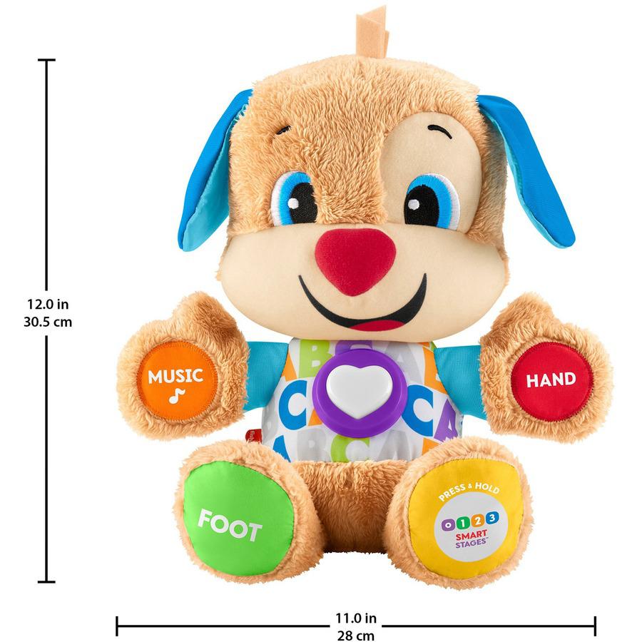 Laugh & Learn Smart Stages Puppy - Theme/Subject: Animal - Skill Learning: Songs, Phrase, Alphabet, Word, Color, Shape, Physical Development, Sound, Music, Exploration, Parts of Body, .... Picture 3