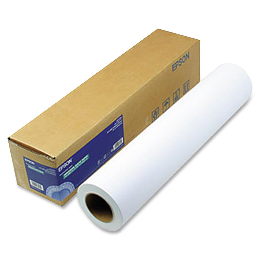 Epson Enhanced Matte Paper - 104 Brightness - 94% Opacity - 24" x 100 ft - Matte - 1 / Roll. Picture 2