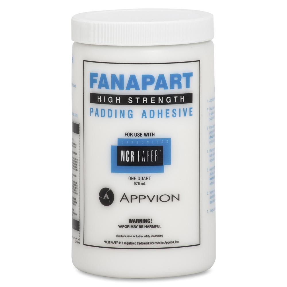 NCR Paper Fanapart Padding Adhesive - 1 quart - 1 Each. Picture 4