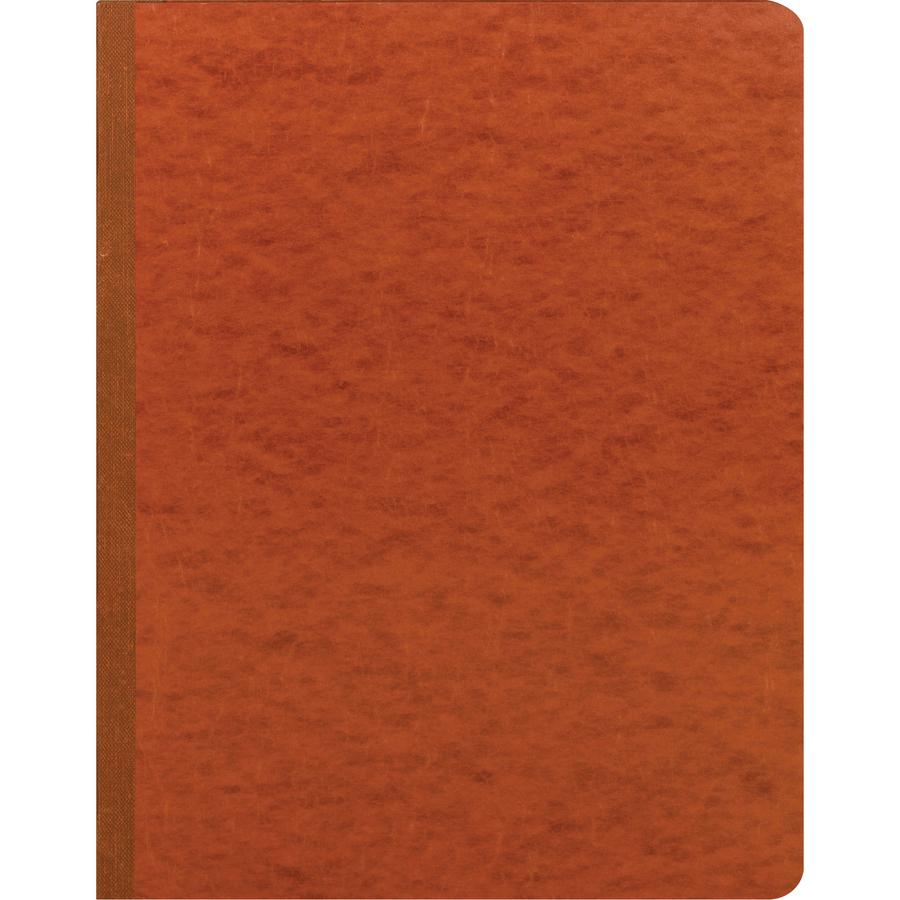 Smead Premium Pressboard Letter Recycled Fastener Folder - 3" Folder Capacity - 8 1/2" x 11" - 3" Expansion - 1 Fastener(s) - Pressboard - Red - 60% Recycled - 1 Each. Picture 3