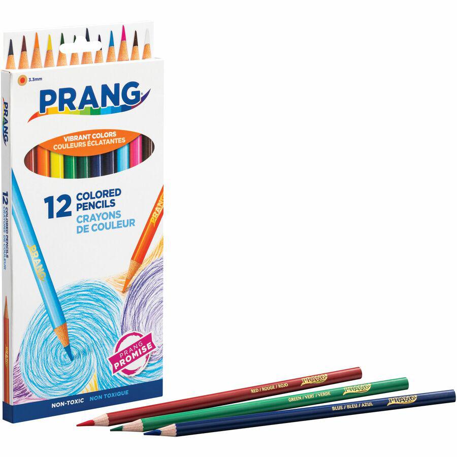 Prang Colored Pencils - Assorted Lead - Assorted Barrel - 12 / Set. Picture 4