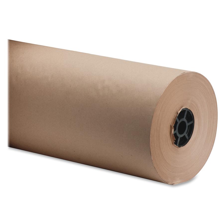 Sparco Bulk Kraft Wrapping Paper - 18" Width x 1050 ft Length - 1 Wrap(s) - Kraft - Brown - 1 / Box. Picture 3