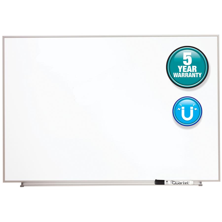 Quartet Matrix Whiteboard - 23" Height x 34" Width - White Surface - Magnetic, Durable - Silver Aluminum Frame - 1 Each. Picture 2