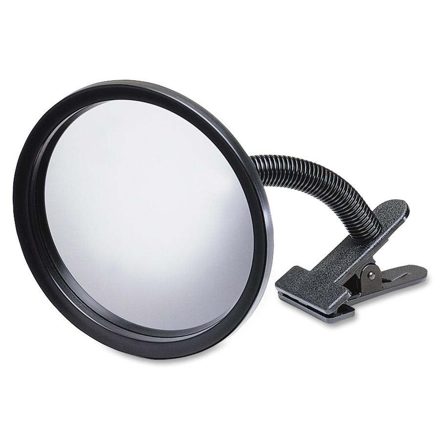 See All Portable Clip-On Mirror - Round - x 7" Diameter - 1 Each. Picture 2