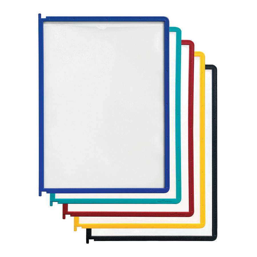 DURABLE&reg; INSTAVIEW&reg; Replacement Panels for Reference Display System - Replacement Panels - Assorted - 5 Pack - INSTAVIEW Design. Picture 4