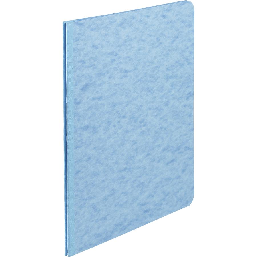 ACCO Letter Recycled Report Cover - 3" Folder Capacity - 8 1/2" x 11" - Pressboard, Tyvek - Light Blue - 30% Recycled - 1 Each. Picture 2