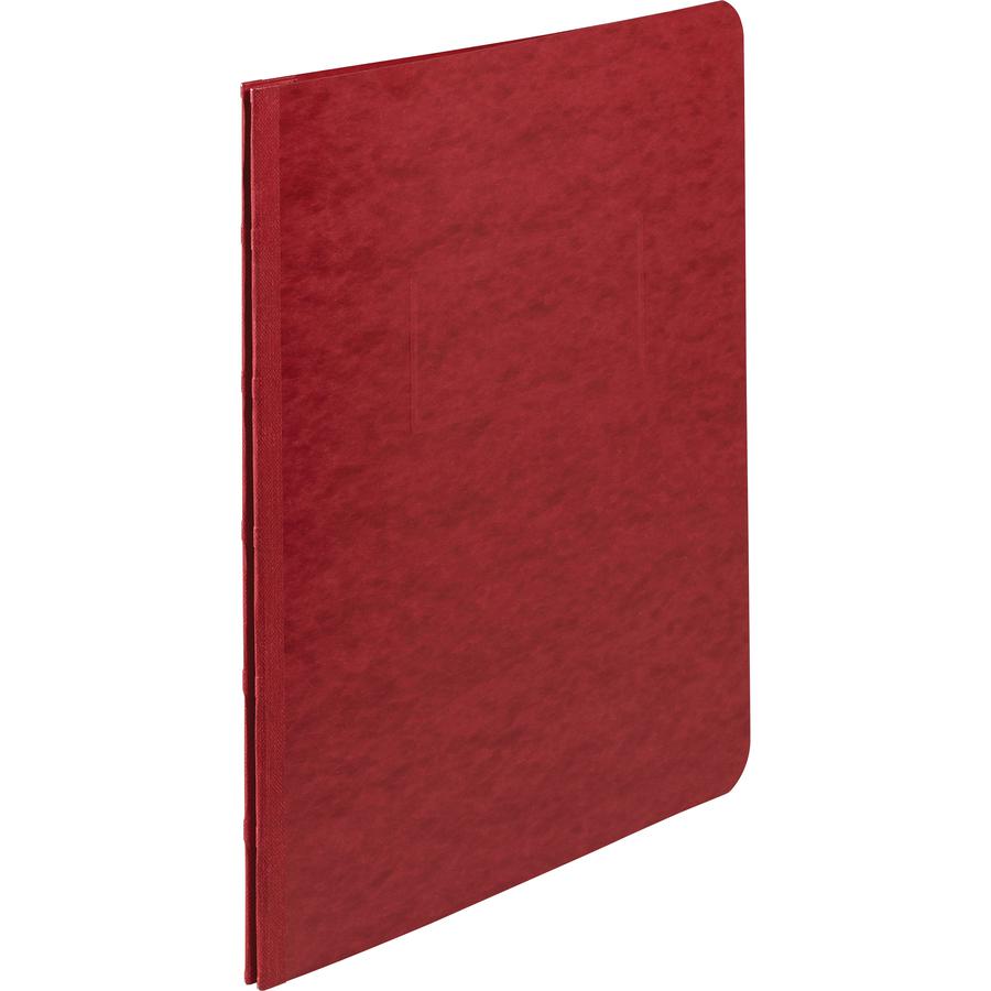 ACCO Letter Recycled Report Cover - 3" Folder Capacity - 8 1/2" x 11" - Pressboard, Tyvek - Executive Red - 50% Recycled - 1 Each. Picture 2