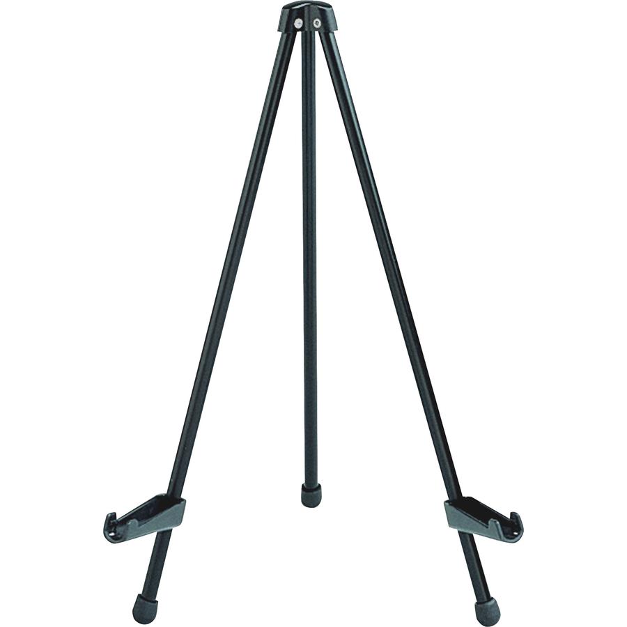 Quartet Tabletop Instant Easel - 5 lb Load Capacity - 14" Height - Tabletop - Steel - Black. Picture 2