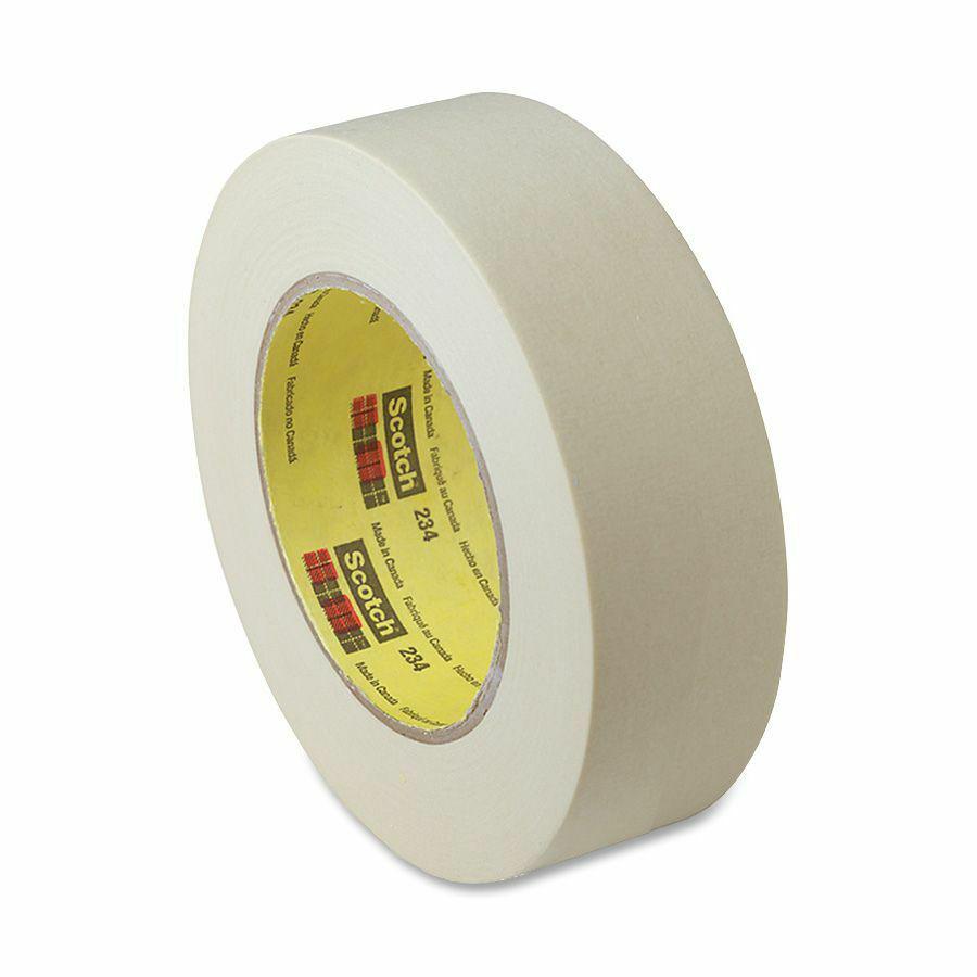 Scotch General-Purpose Masking Tape - 60 yd Length x 1.50" Width - 5.9 mil Thickness - 3" Core - For Multipurpose - 1 / Roll - Tan. Picture 2