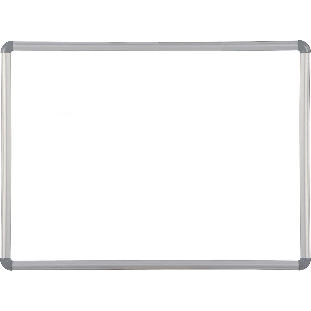 MooreCo Magna Rite Magnetic Marker Boards - 36" (3 ft) Width x 48" (4 ft) Height - Steel, Polyvinyl Chloride (PVC), Medium Density Fiberboard (MDF) Surface - Anodized Aluminum Frame - Rectangle - 1 Ea. Picture 2