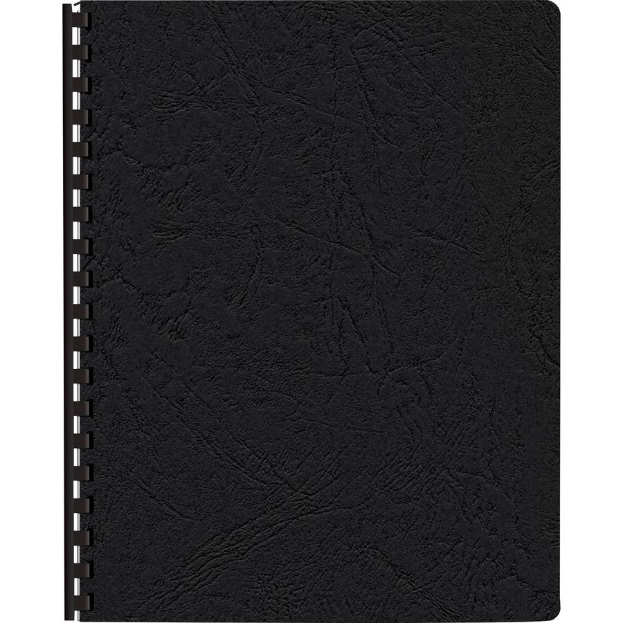 Fellowes Expressions Oversize Grain Presentation Covers - 11.3" Height x 8.8" Width x 0.1" Depth - For Letter 8 3/4" x 11" Sheet - Leather - 200 / Pack. Picture 7