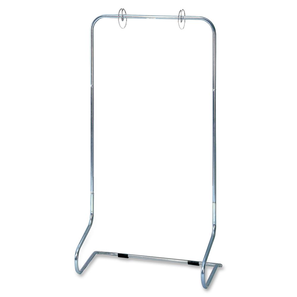 Pacon Metal Chart Stand - 50" Height x 28" Width - Floor Stand - Metal - Silver. Picture 2
