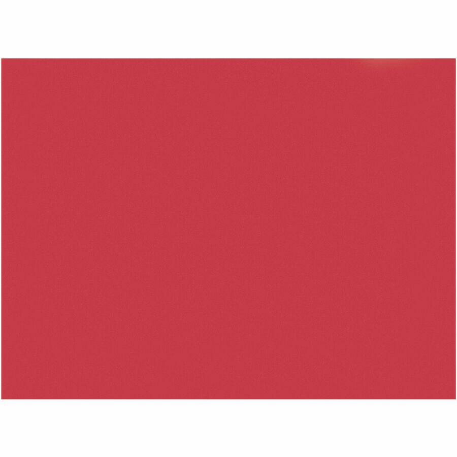 Prang Construction Paper - Multipurpose - 24"Width x 18"Length - 50 / Pack - Holiday Red. Picture 5
