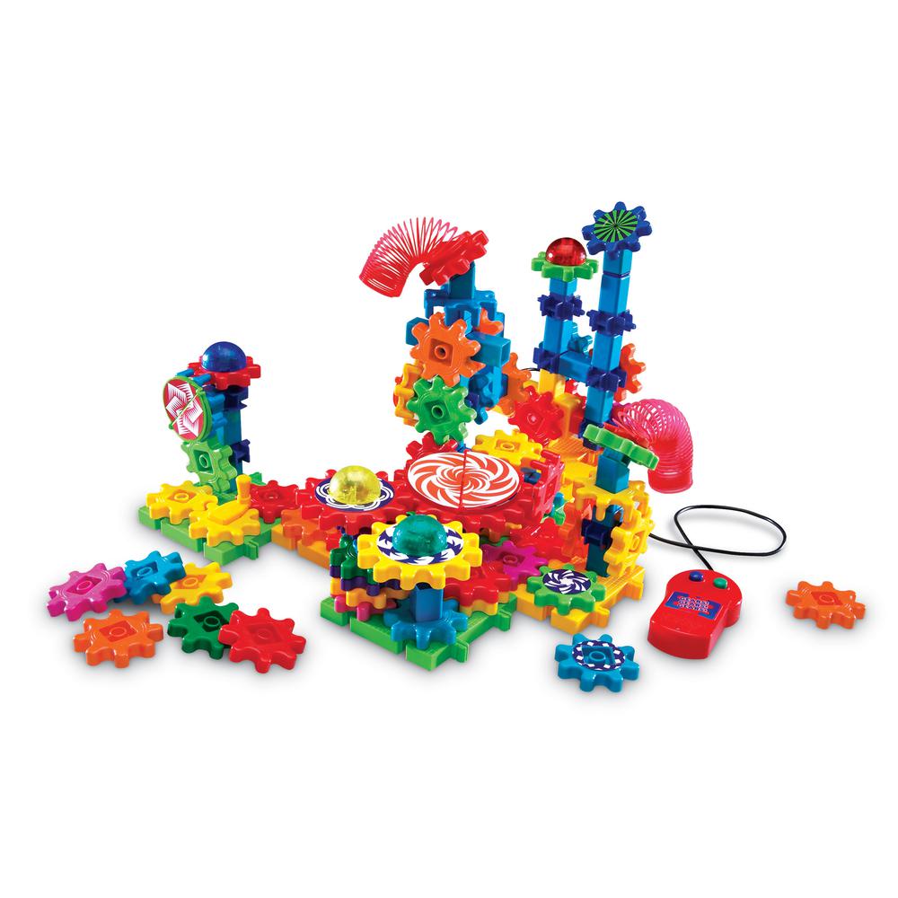 Gears!Gears!Gears! Lights & Action Building Set - Early Skill Development - 121 Pieces. Picture 4