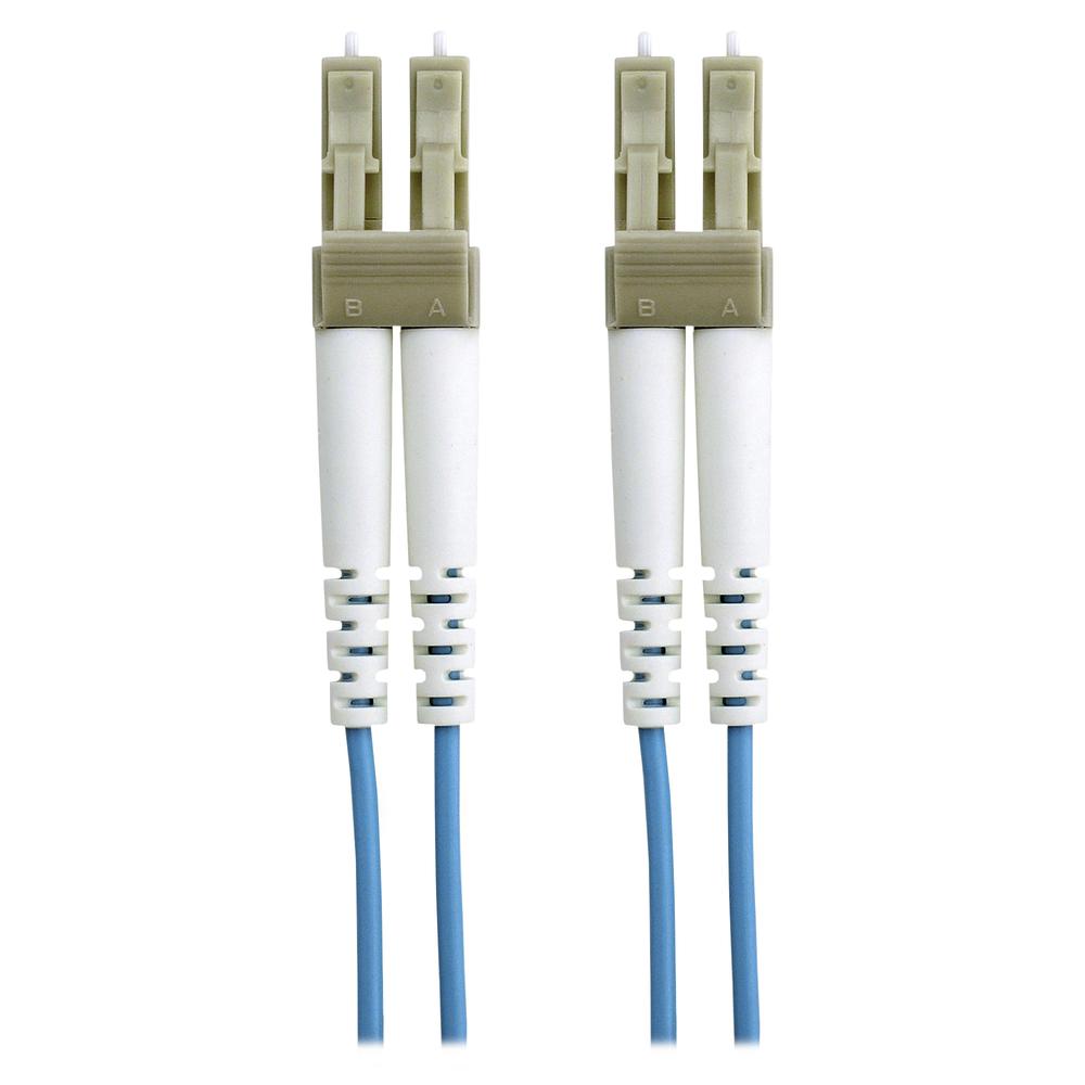 Belkin Fiber Optic Patch Cable - LC Male - LC Male - 49.21ft - Aqua. Picture 2