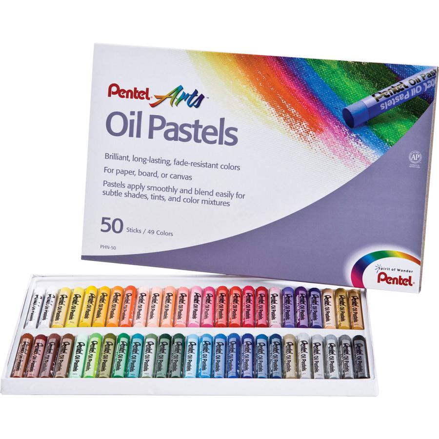 Pentel Arts Oil Pastels - 50 / Set. Picture 2