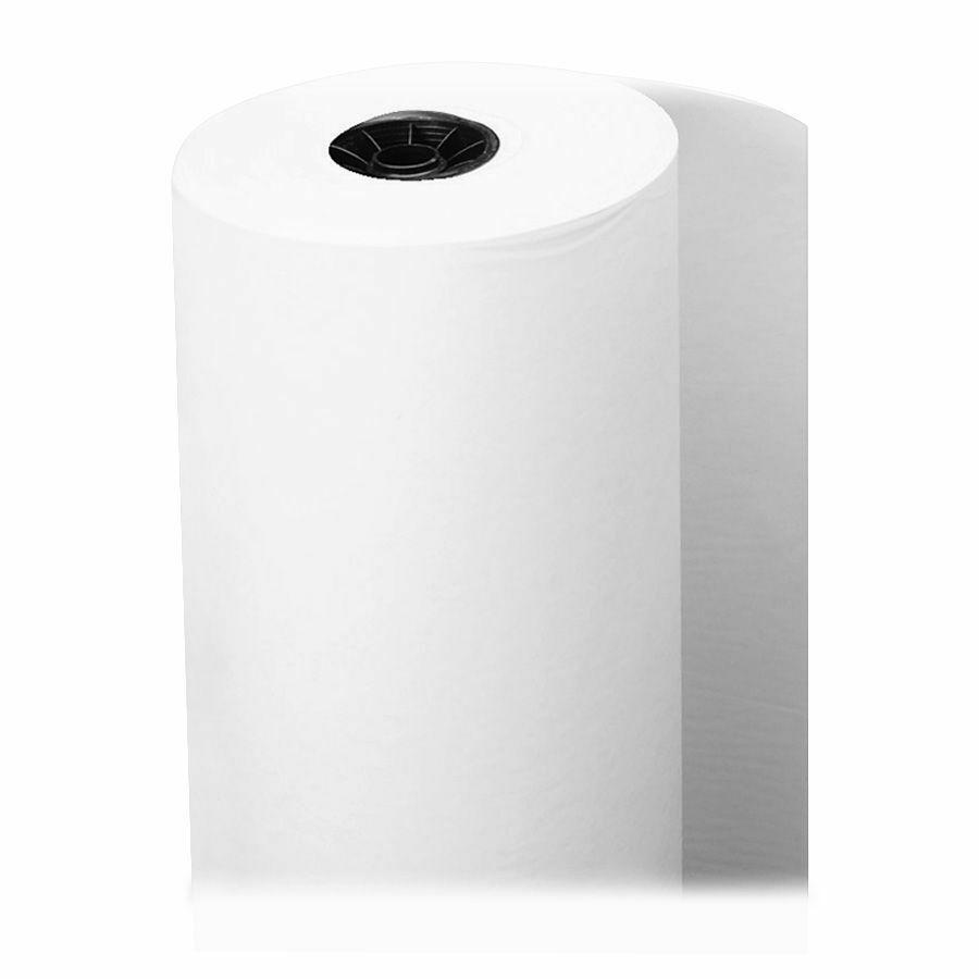Sparco Art Project Paper Roll - Craft - 36"Width x 1000 ftLength - 50 lb Basis Weight - 1 / Roll - White. Picture 2