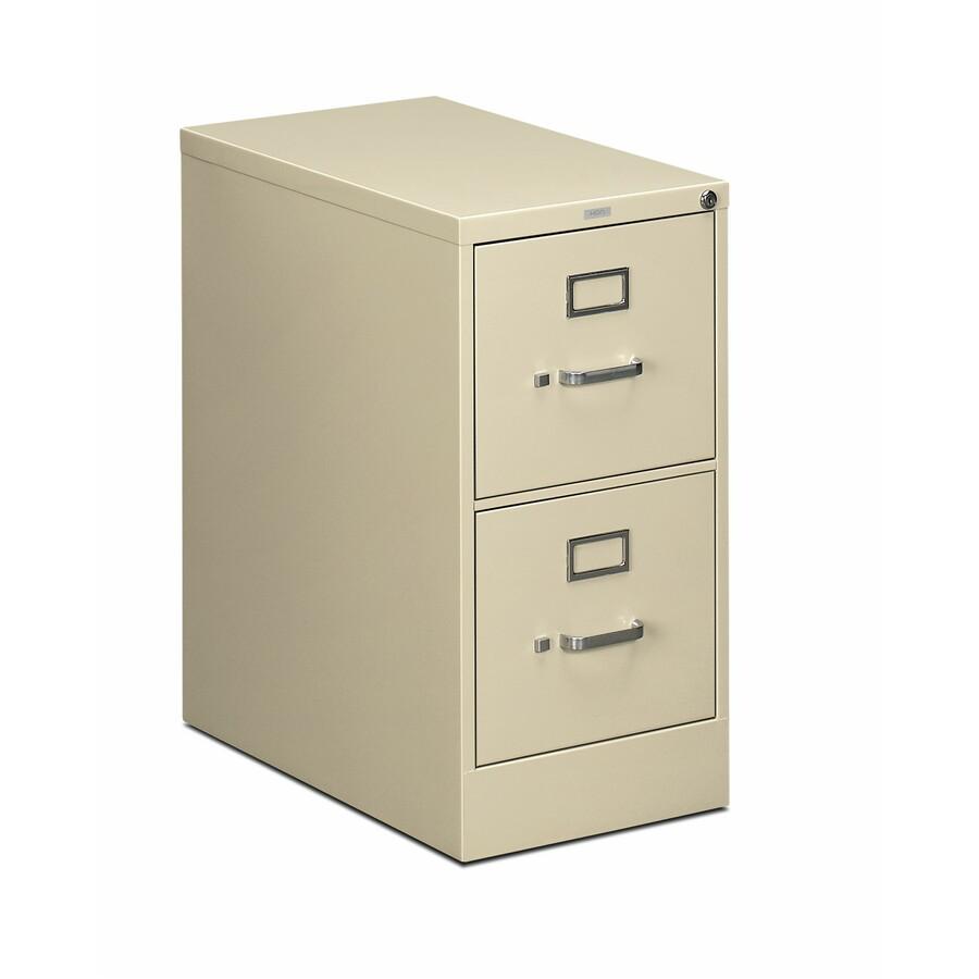HON 510 H512 Vertical Column - 15" x 25"29" - 2 Drawer(s) - Finish: Putty. Picture 3
