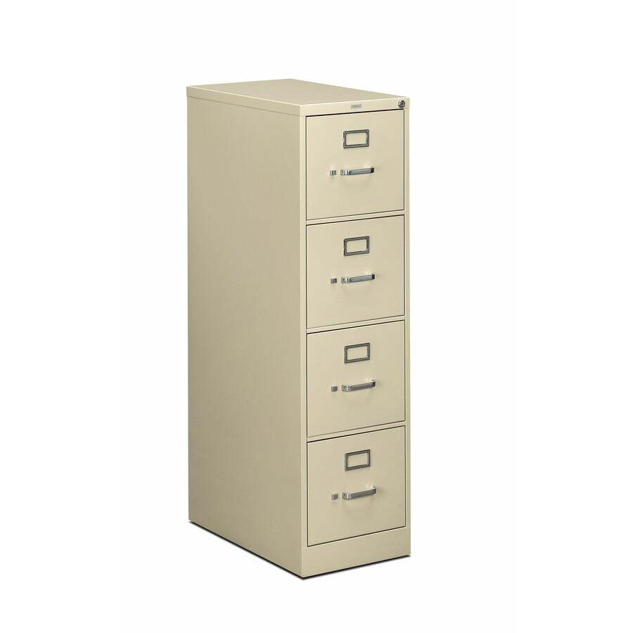 HON 510 H514 Vertical Column - 15" x 25"52" - 4 Drawer(s) - Finish: Putty. Picture 2