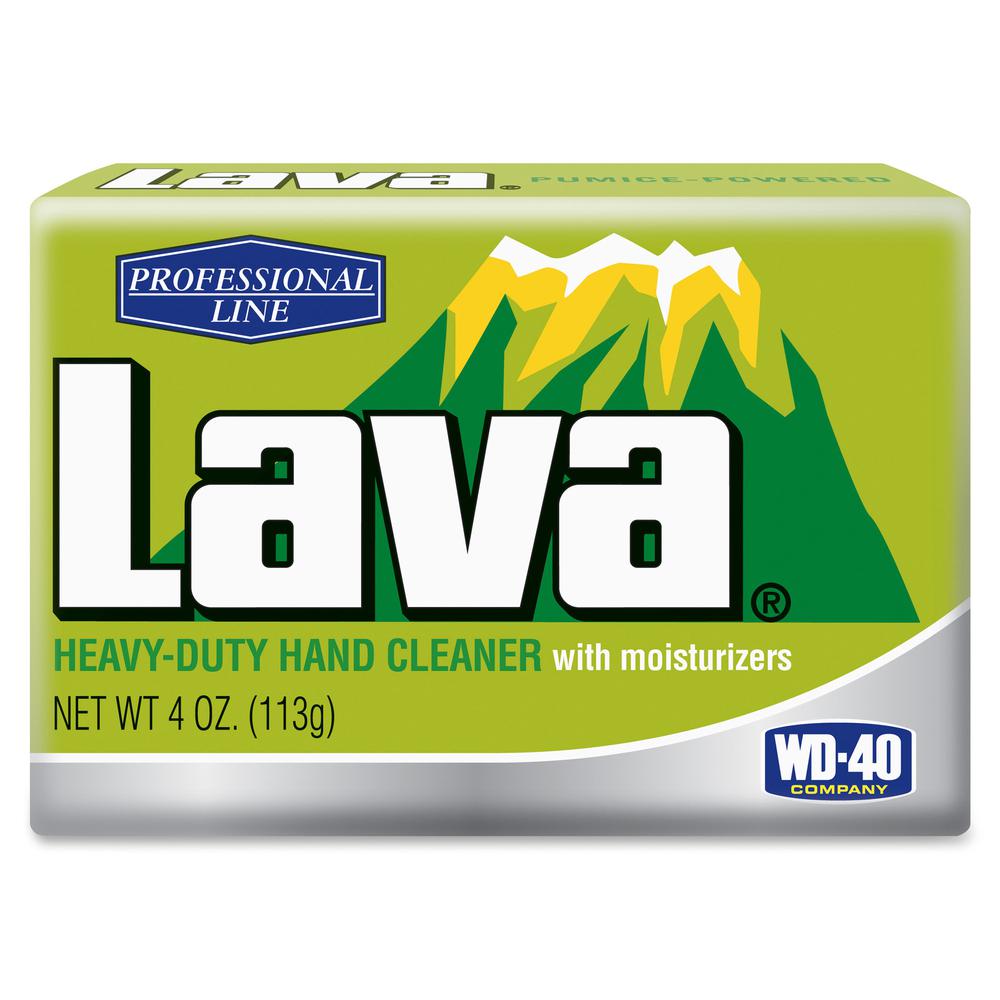 Lava WD-40 Heavy-duty Hand Cleaner Bar Soap - 4 fl oz (118.3 mL) - Hand - Moisturizing - 48 / Carton. Picture 2