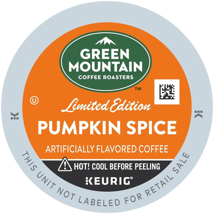 Green Mountain Coffee Roasters&reg; K-Cup Pumpkin Spice Coffee - Compatible with Keurig Brewer - 24 / Box. Picture 3