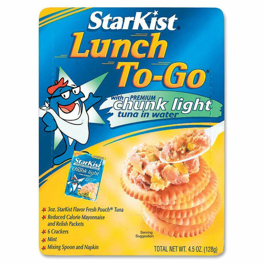 StarKist Lunch To-Go Tuna Kit - Low Calorie - 1 - 4.50 oz - 12 / Carton. Picture 2