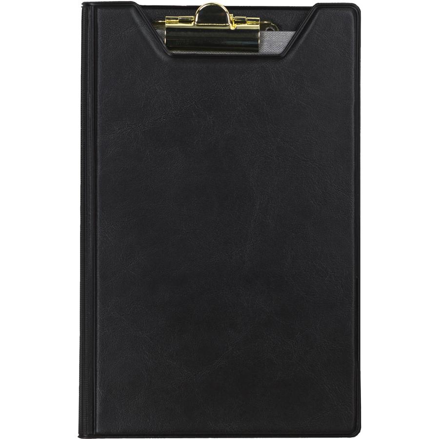 Samsill Professional Heavyweight Pad Holders - Storage for Document - Vinyl - Black - 1 Each. Picture 3