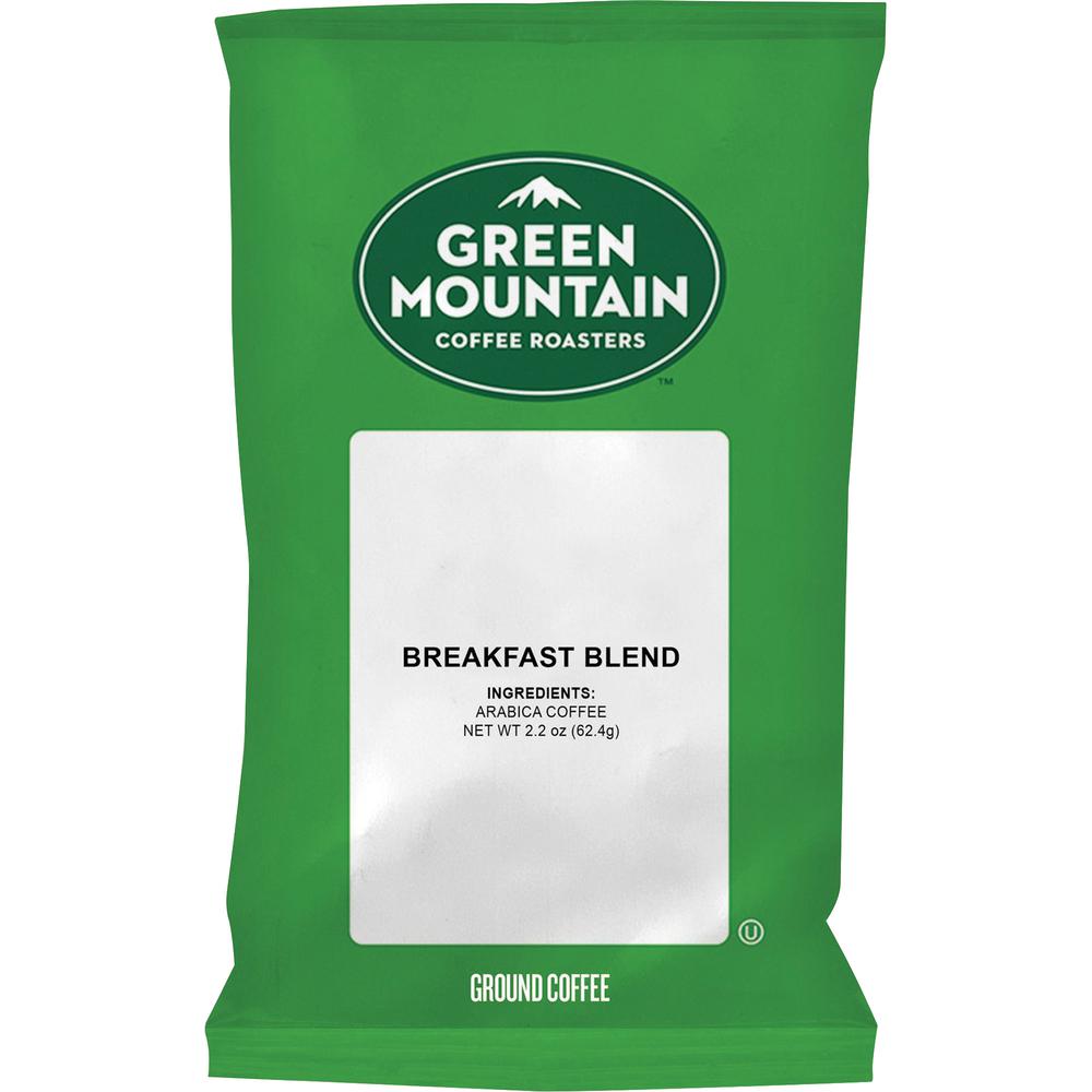 Green Mountain Coffee Roasters Breakfast Blend Coffee - Light/Mild - 100 / Carton. Picture 2