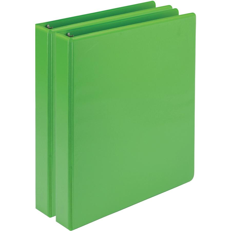 Samsill Earth's Choice Plant-based View Binders - 1" Binder Capacity - Letter - 8 1/2" x 11" Sheet Size - 200 Sheet Capacity - 3 x Round Ring Fastener(s) - 2 Internal Pocket(s) - Chipboard, Polypropyl. Picture 3