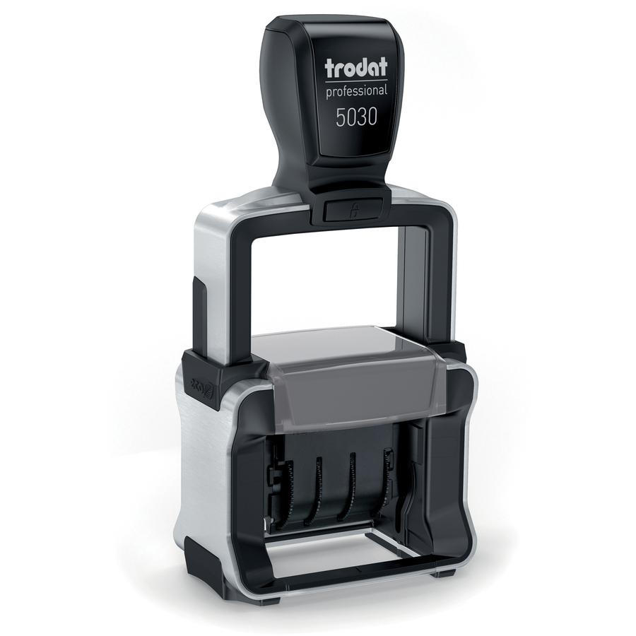 Trodat Professional Date Stamp - Date Stamp - 10000 Impression(s) - Black - Recycled - 1. Picture 2