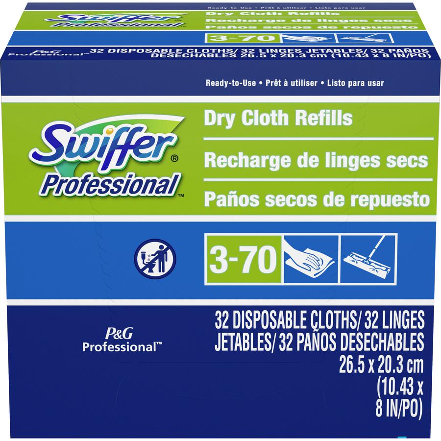 Swiffer Sweeper Dry Cloths Refill - Cloth - 32 Per Box - 32 / Box. Picture 3