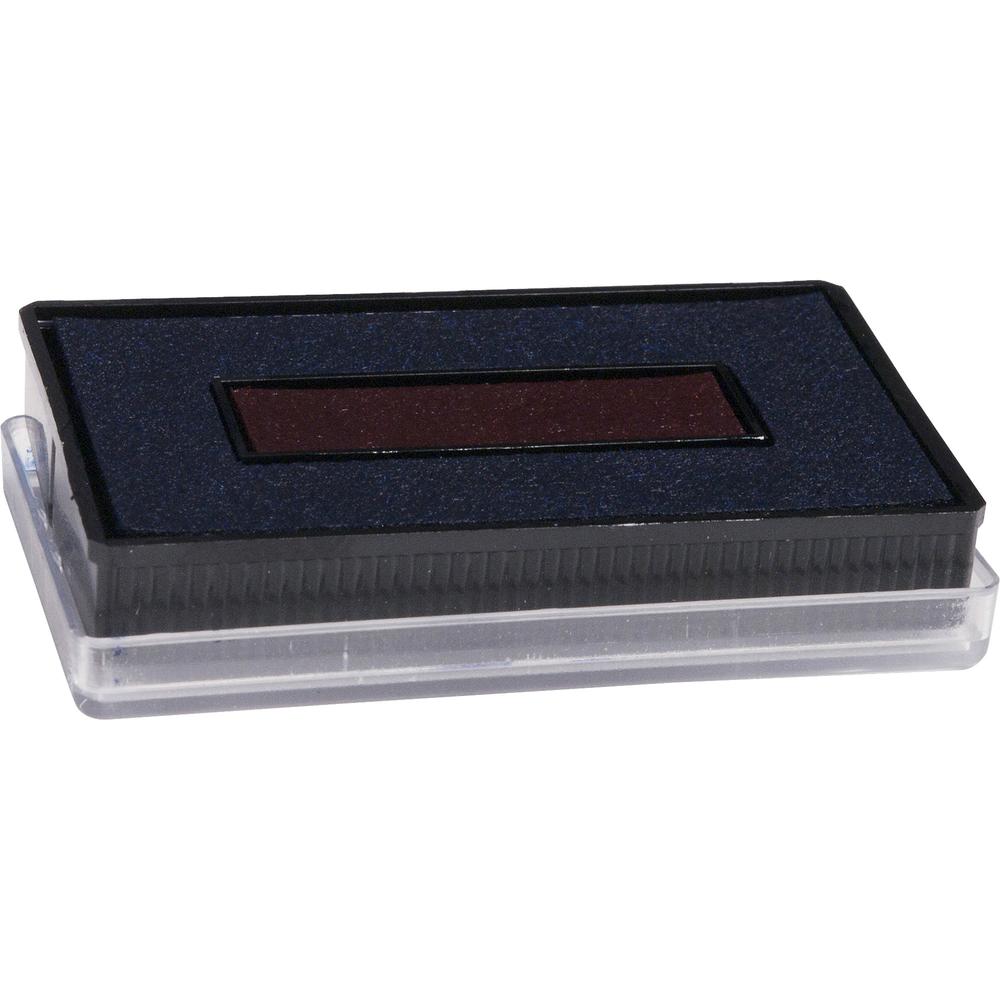 Xstamper ClassiX Replacement Pad - 1 Each - Red, Blue Ink - Blue. Picture 2