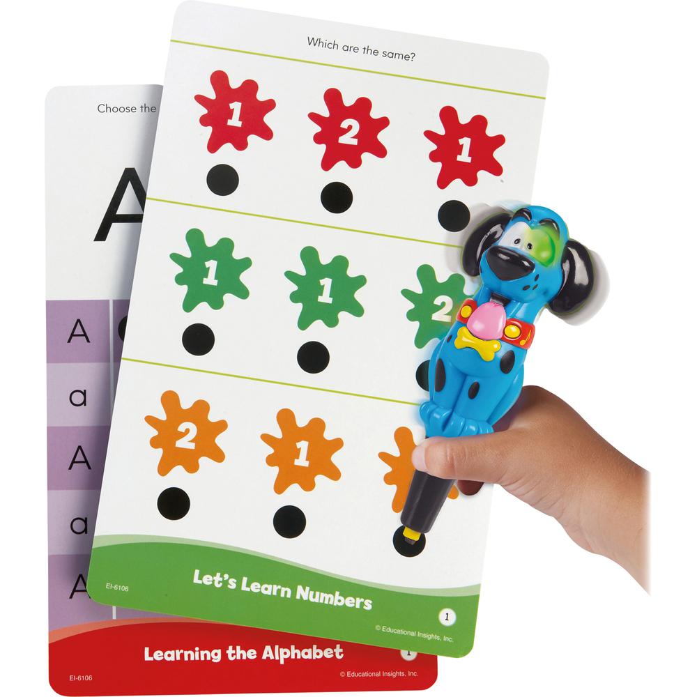 Learning Resources Hot Dots Jr School Learning Set - Theme/Subject: Learning - Skill Learning: Color, Letter, Number, Shape - 4-6 Year. Picture 4