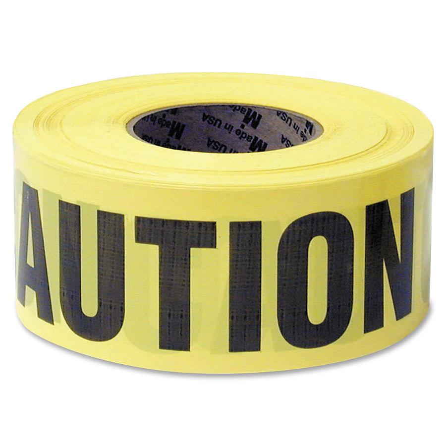 Great Neck Yellow Caution Tape - 1000 ft Yellow Tape - 1 Each. Picture 2