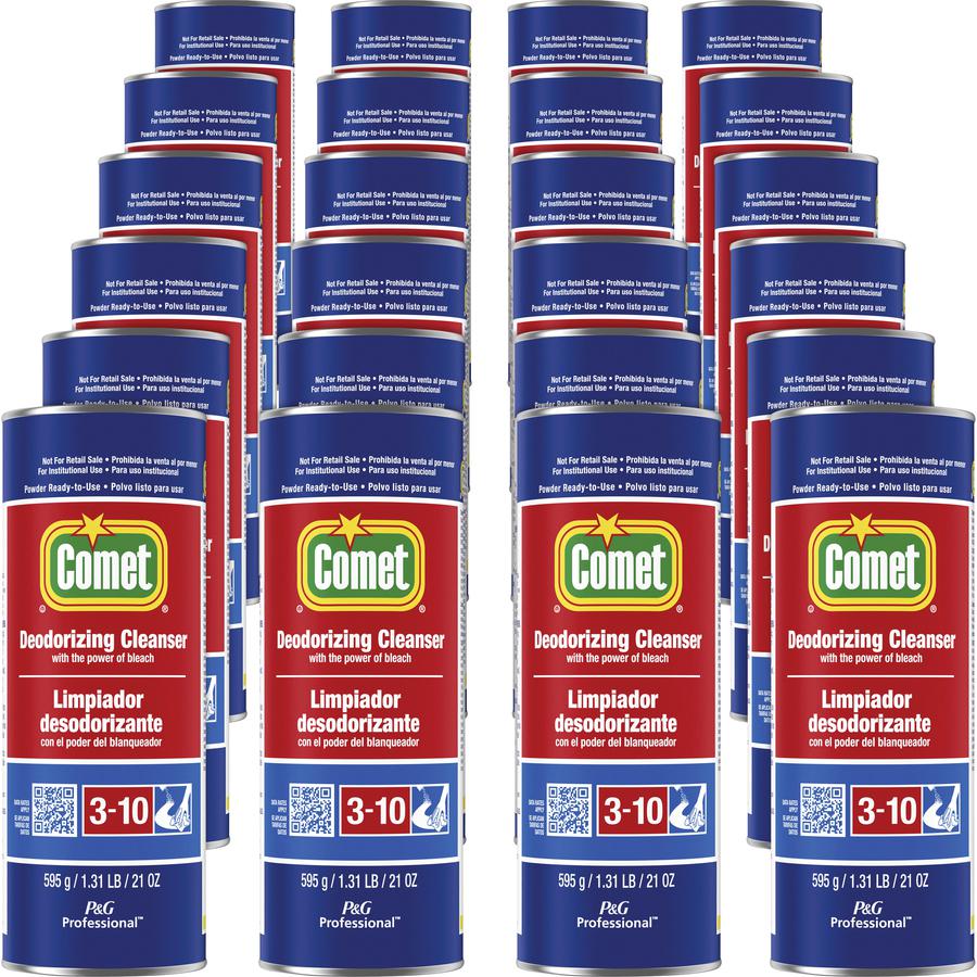 Comet Deodorizing Cleanser - For Multipurpose - 21 oz (1.31 lb) - 24 / Carton - Deodorize. Picture 6
