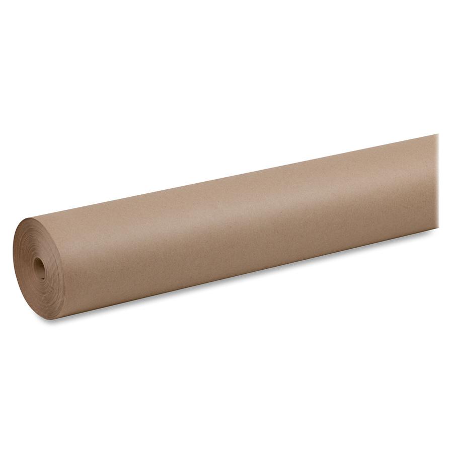 Pacon Kraft Paper - Multipurpose - 0.50"Height x 48"Width x 200 ftLength - 1 / Roll - Natural - Kraft. Picture 7