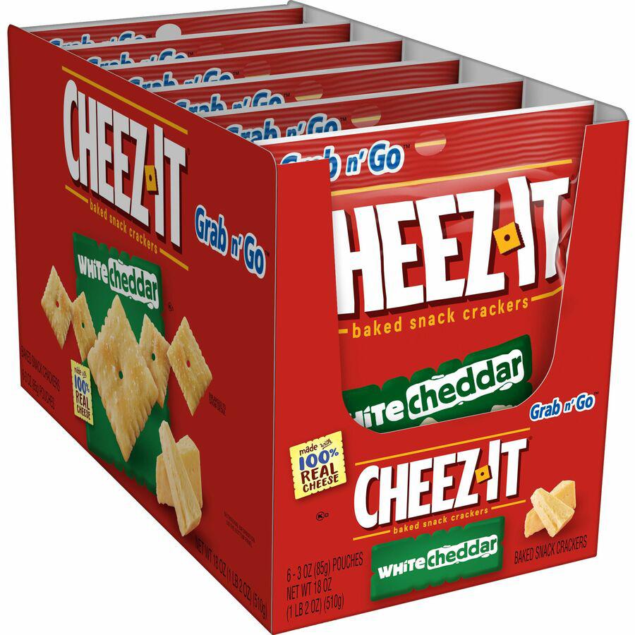 Cheez It® White Cheddar Crackers White Cheddar 3 Oz 6 Box 