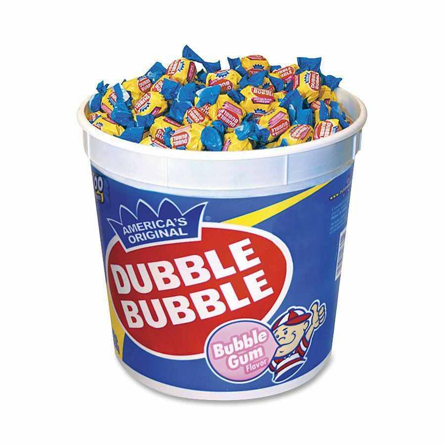 Tootsie Bubble Gum Tub - 1 Each - 300 Per Tub. Picture 2