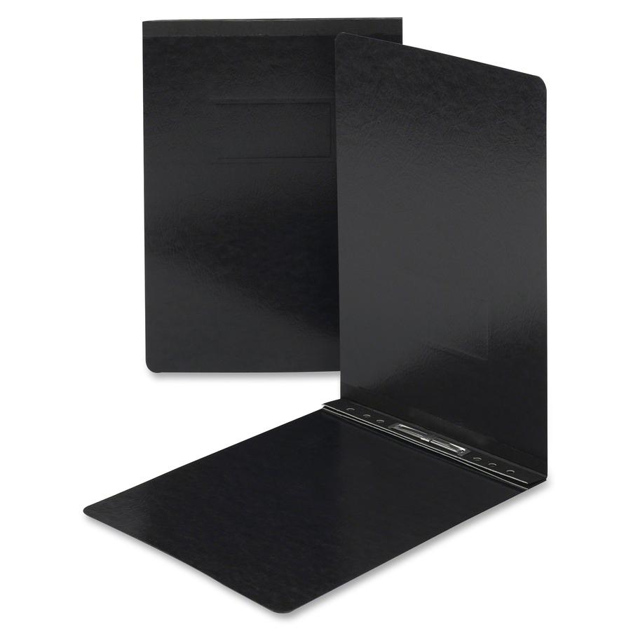 Smead Tabloid Recycled Report Cover - 3" Folder Capacity - 11" x 17" - 350 Sheet Capacity - 3" Expansion - 1 Fastener(s) - Pressboard - Black - 100% Paper Recycled - 1 Each. Picture 6
