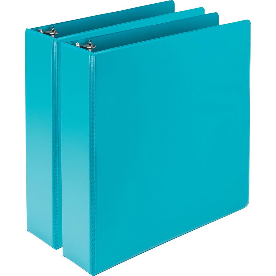 Samsill Earth's Choice Plant-based View Binders - 2" Binder Capacity - Letter - 8 1/2" x 11" Sheet Size - 425 Sheet Capacity - 3 x Round Ring Fastener(s) - 2 Internal Pocket(s) - Chipboard, Polypropyl. Picture 2