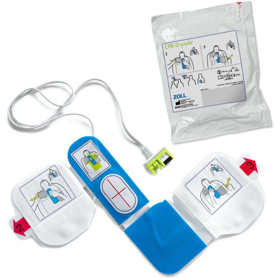 ZOLL Medical AED Plus Defibrillator 1-piece Electrode Pad - 1 Each. Picture 4