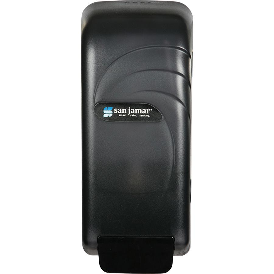 San Jamar Soap & Hand Sanitizer Dispenser - 27.05 fl oz Capacity - Black - 1Each. Picture 2
